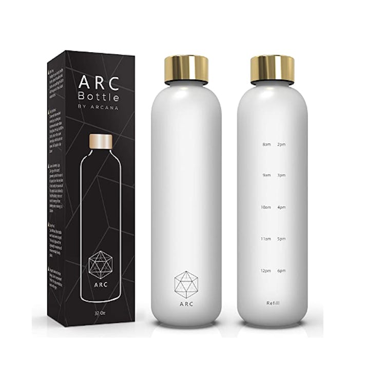 ARCANA Water Bottle With Time Marker