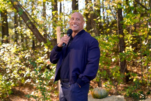 Dwayne "The Rock" Johnson on Young Rock via the NBC press site