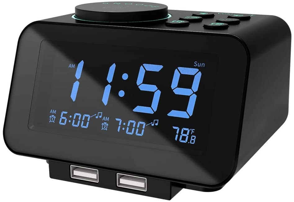 memorex natural light alarm clock