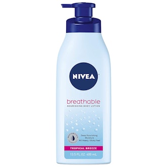 NIVEA Breathable Body Lotion for Normal To Dry Skin (13.5 Oz, 1 Count)