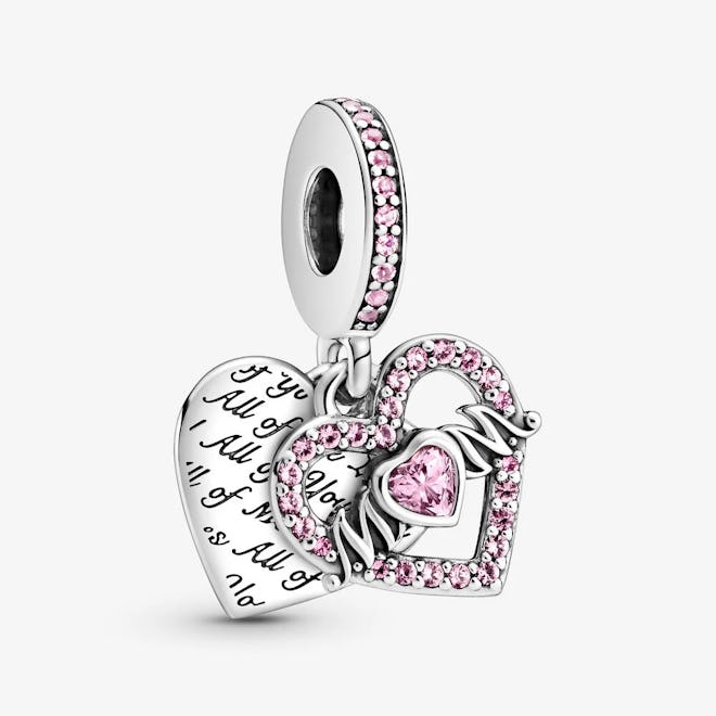 Heart & Mum Dangle Charm