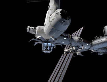 Concept art of an Axiom space station