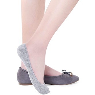 Toes Home Ultra Low Cut Liner Socks (5 Pairs)