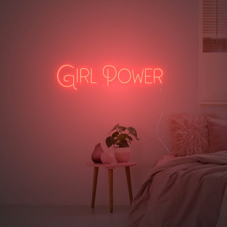 Girl Power, LED neon sign by Diet Prada