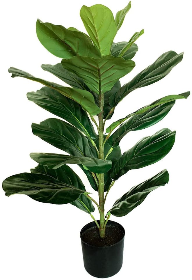 BESAMENATURE Artificial Fiddle Leaf Fig Tree