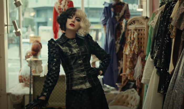 Emma Stone stars in the new Disney film, 'Cruella'.