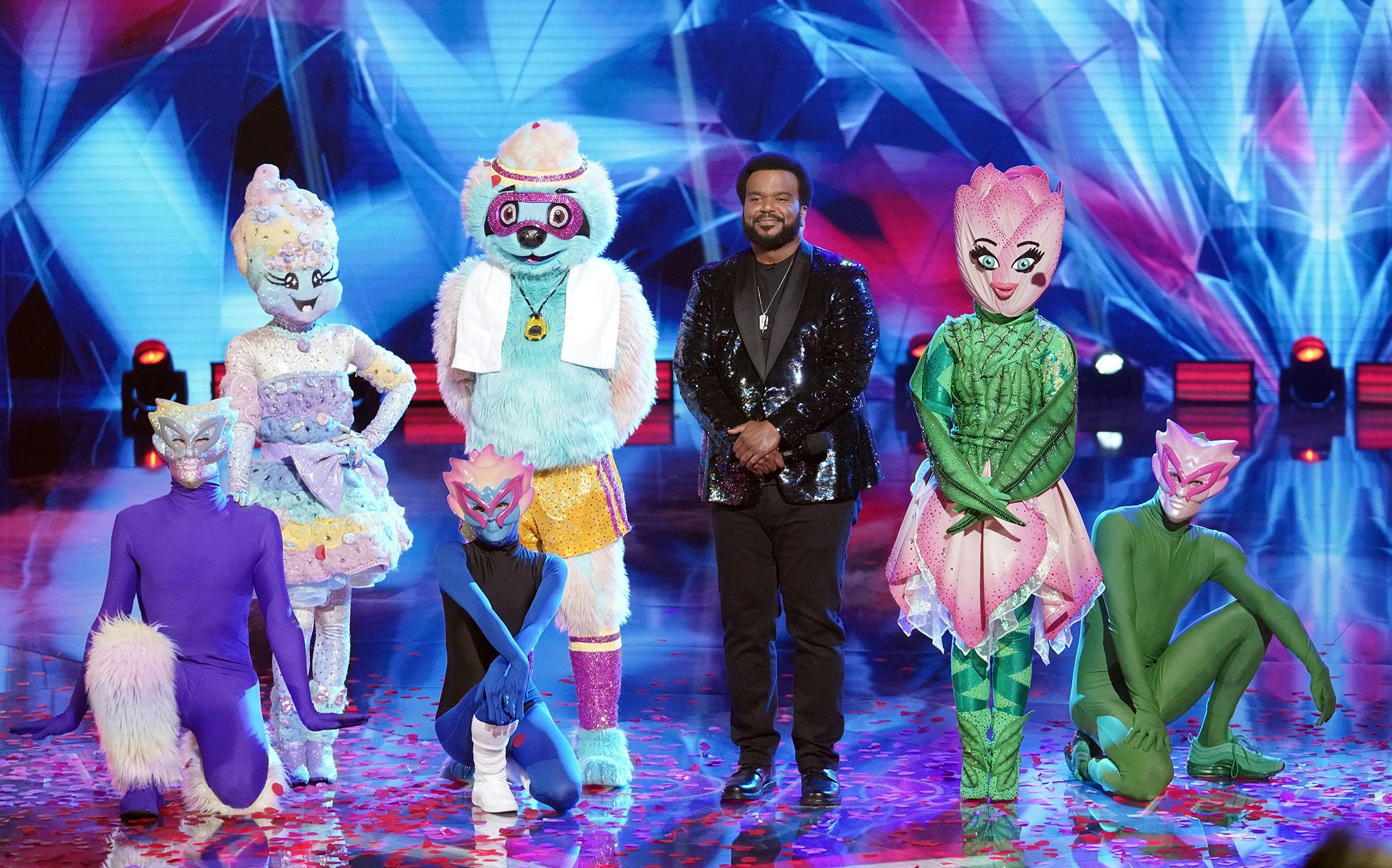The Masked Dancer competitors via the Fox press site