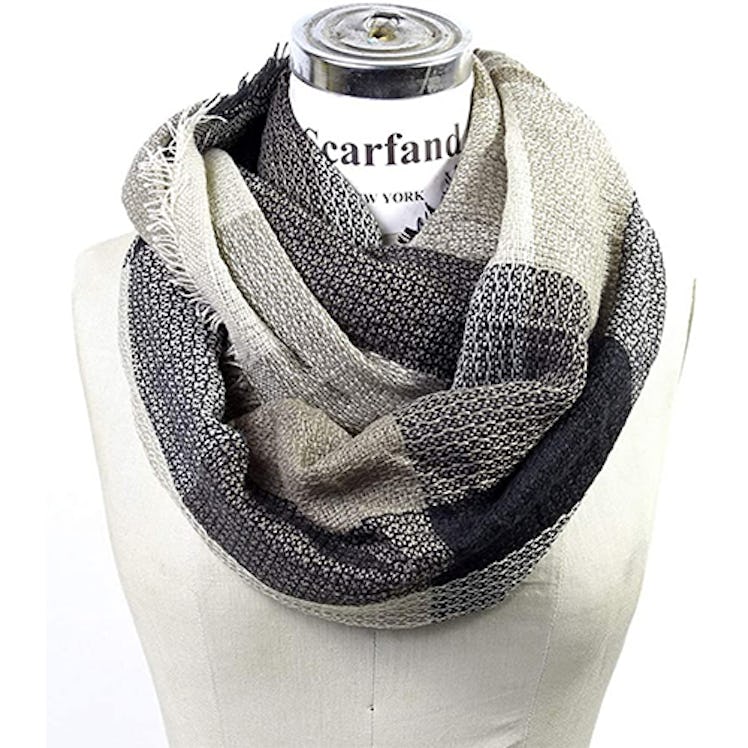 Scarfand's Plaid Infinity Scarf