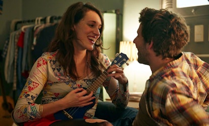 Phoebe Waller-Bridge and Damien Molony in the scene of the comedy series Crashing. 