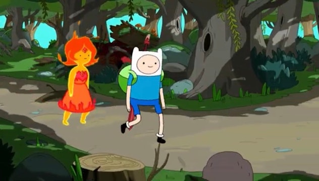 'Adventure Time' is a whimsical cartoon that aired on Cartoon Network