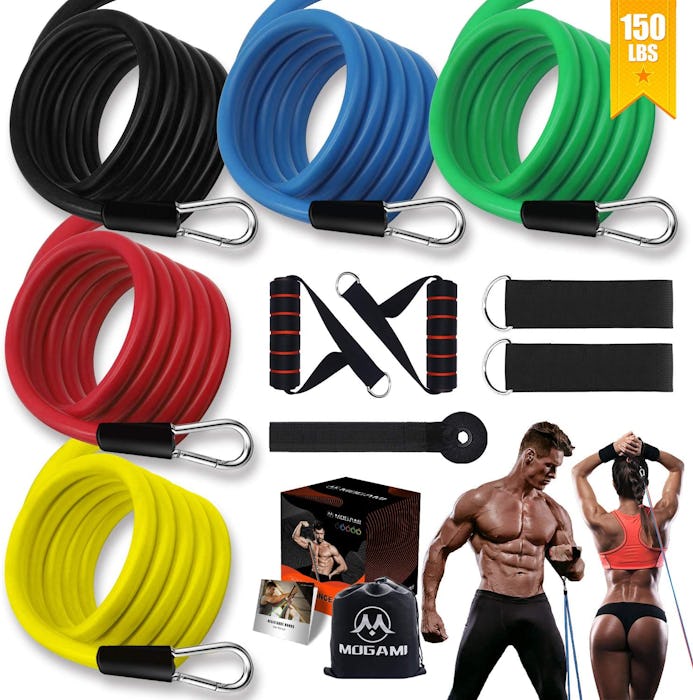 MOGAMI Workout Bands Set (11-Pieces)