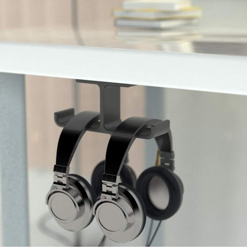 6amLifestyle Under-Desk Headset Holder