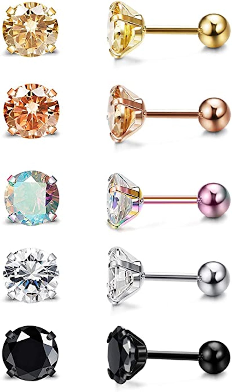 3aede5ab 9c93 48ca A349 Fe6e99b61b91 Loyallook Stainless Steel Cubic Zirconia Stud Earrings 5 Pairs ?w=400&h=675&fit=crop&crop=faces&auto=format%2Ccompress&q=50&dpr=2