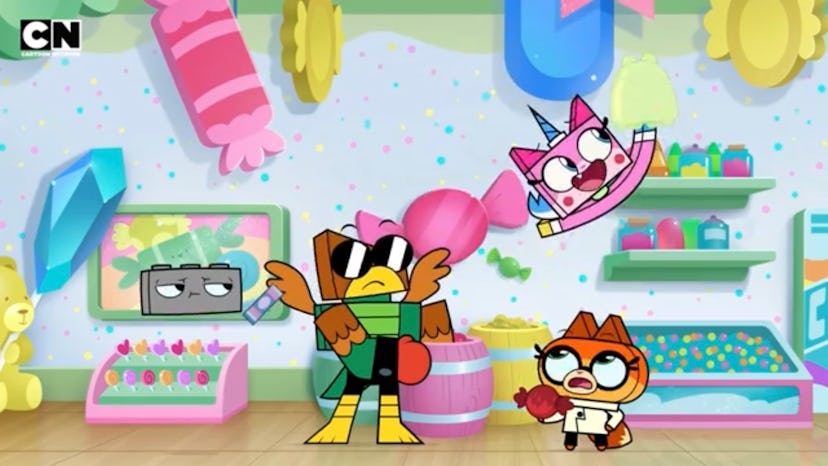 'Unikitty!' is a cartoon about the character from the Lego Movie