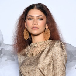Zendaya attends the Cocktail at Fendi Couture Fall Winter 2019/2020 on July 4, 2019 in Rome, Italy. 
