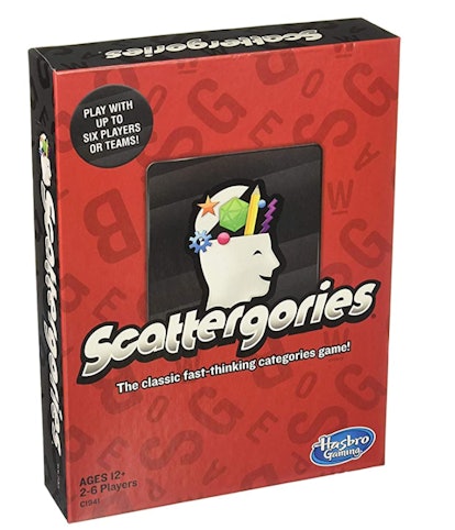 Nostalgic version of Scattergories board game to play on Zoom