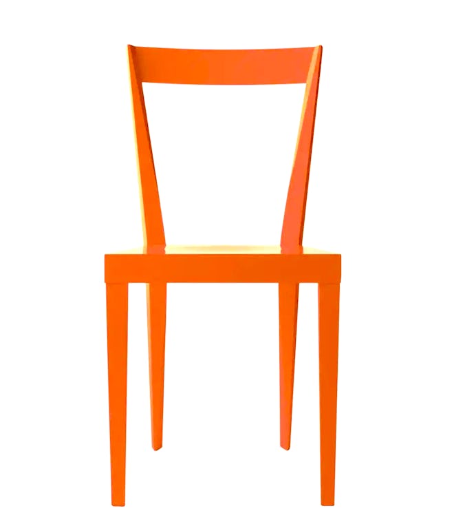 Livia Orange Chair - Set of 2