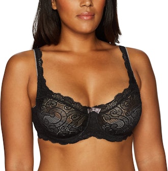 Playtex Love My Curves Beautiful Lace & Lift Underwire Bra 
