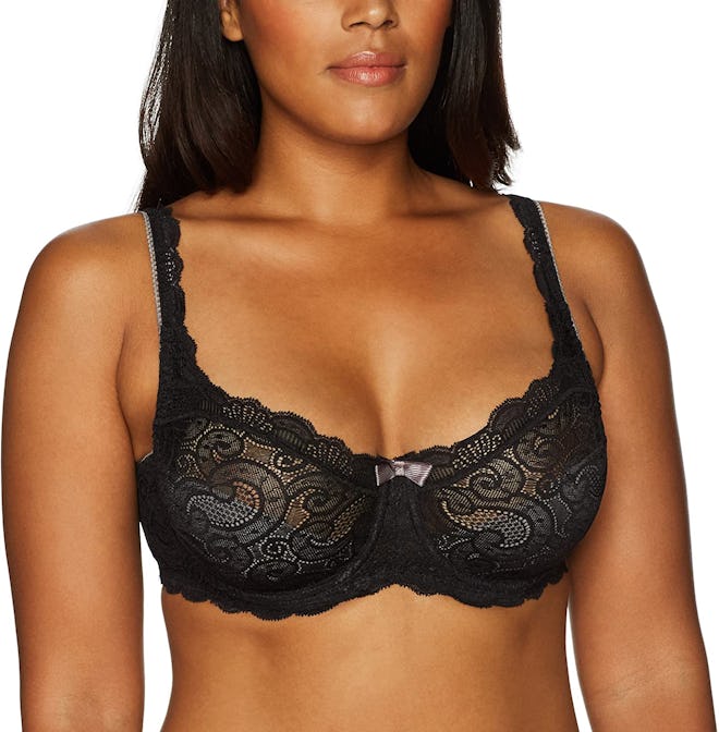 Playtex Love My Curves Beautiful Lace & Lift Underwire Bra 