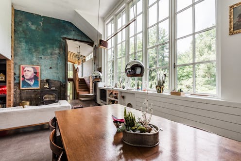 artistic dining room airbnb