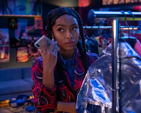 Yara Shahidi as Zoey Johnson in 'grown-ish' Season 3B via Freeform's press site