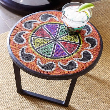 Beaded Side Table