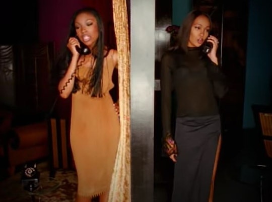 Brandy and Monica recreate the intro to their 1998 hit "The Boy Is Mine" for TikTok.