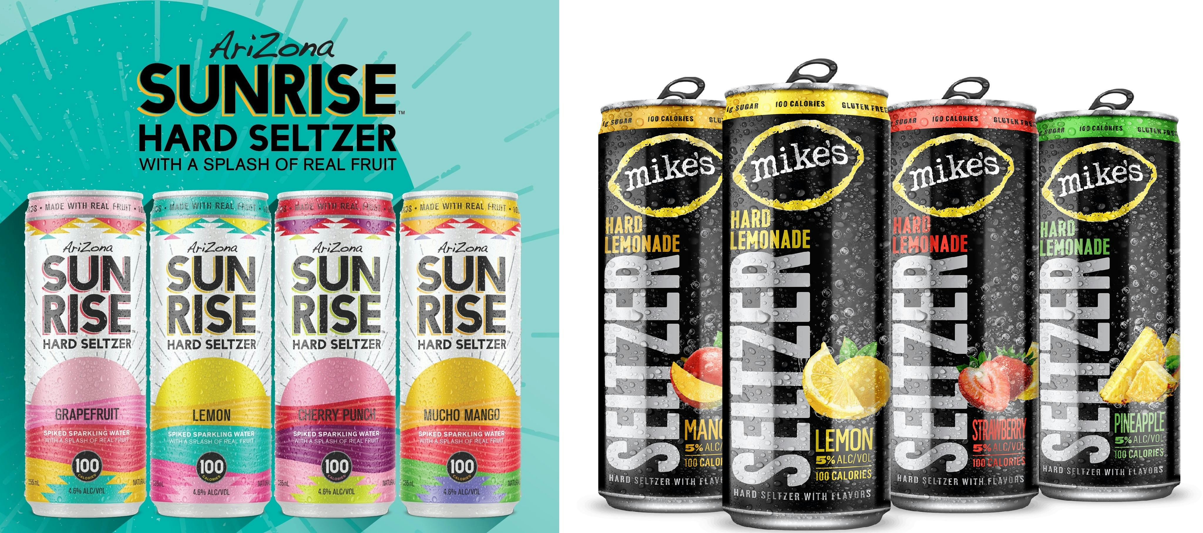 These New Hard Seltzers Launching In 2021 Include Iced Tea & Lemonade Sips