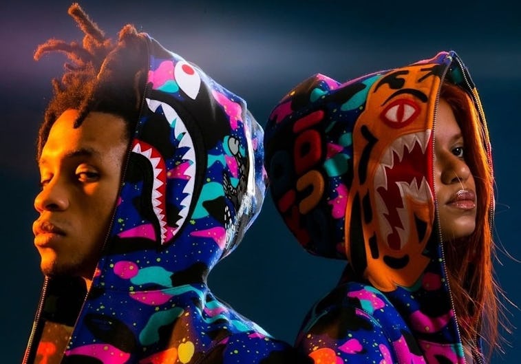 Kid Cudi S Bape Collab Is Full Of Space Themed Tees Hoodies And Jackets Kid Cudi S Bape Collab Is Full Of Space Themed Tees Hoodies And Jackets