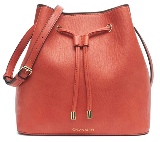 Calvin Klein Gabrianna Novelty Bucket Shoulder Bag