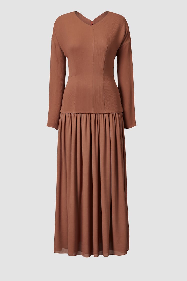 Etienne Silk Midi Dress