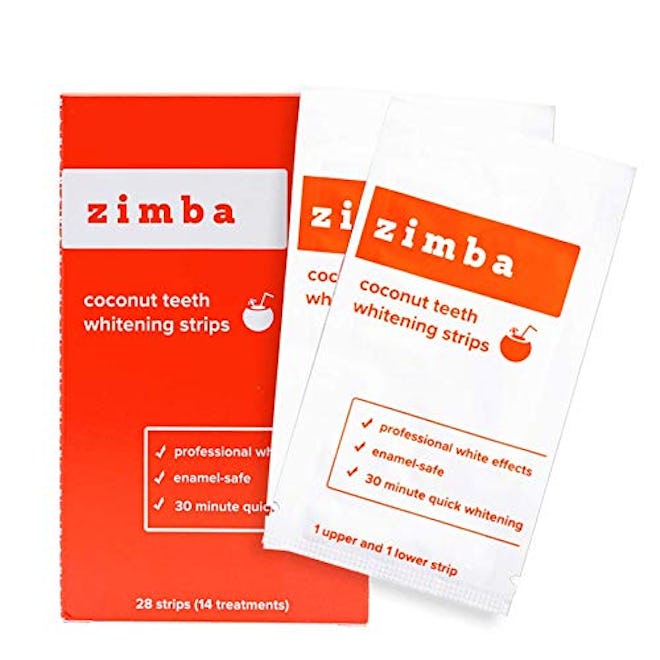 Zimba Teeth Coconut Whitening Strips (14-Pack)