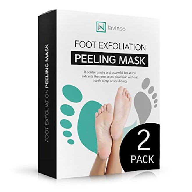LAVINSO Foot Peel Masks (2-Pack)