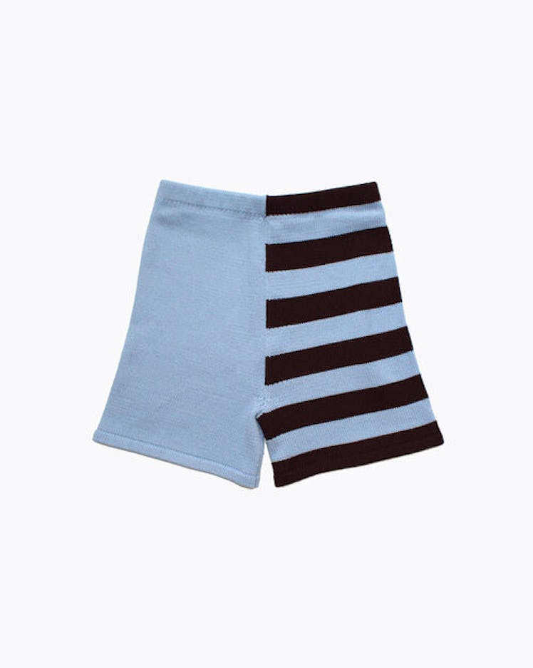 Ella Emhoff – Half Striped Knit Shorts