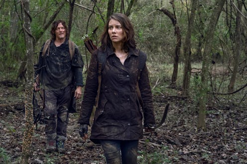 Daryl and Maggie defend themselves against the Reapers on 'The Walking Dead.' Photo via Skybound Ent...