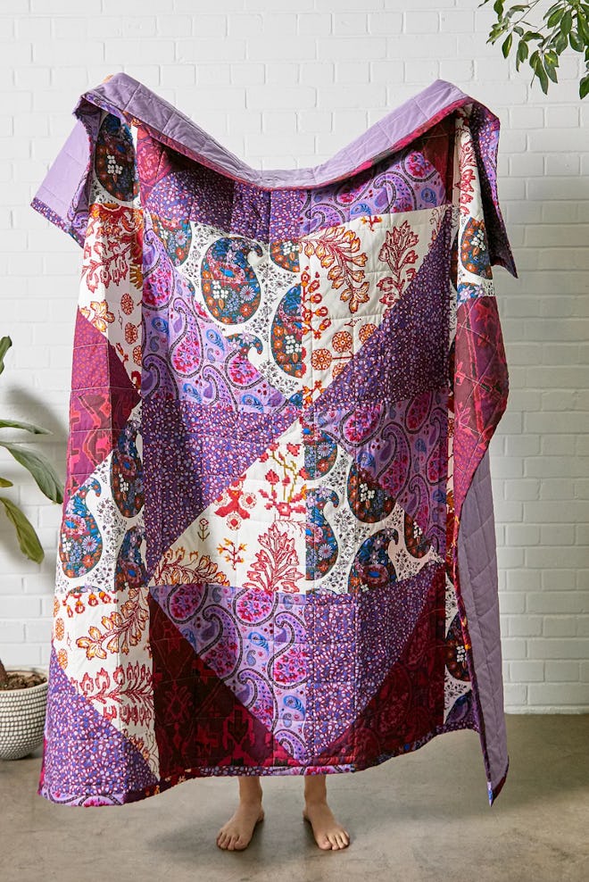 Anika Patchwork Paisley Quilt