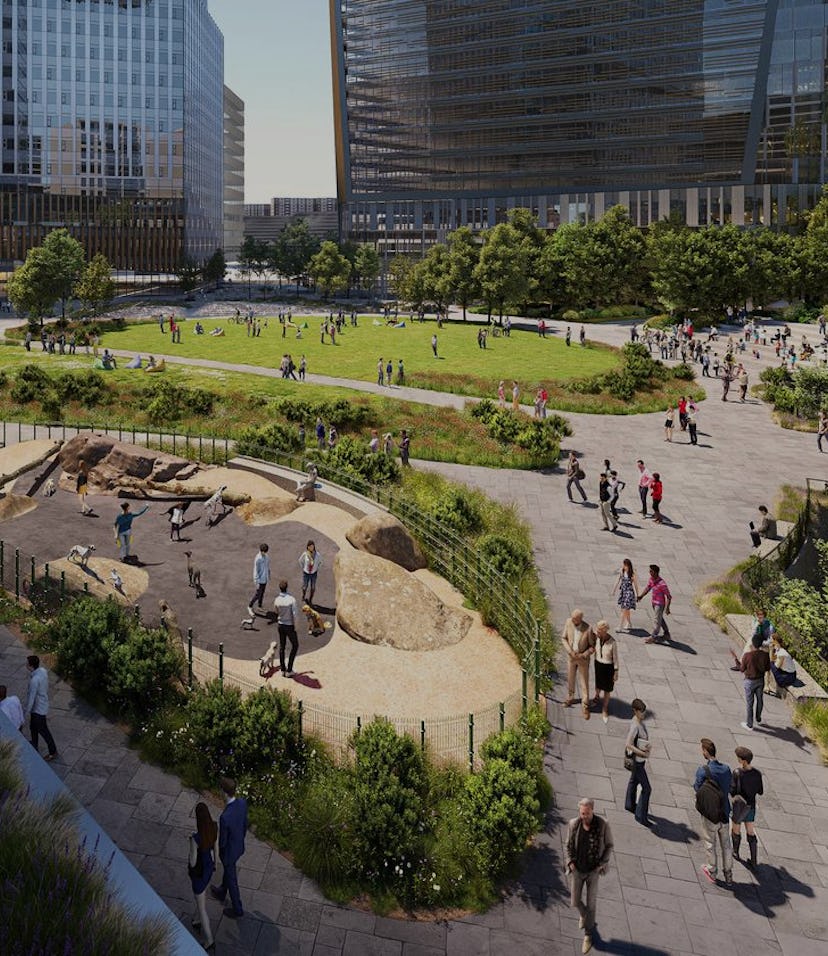 Amazon's planned Arlington, VA headquarters features a building dubbed the Helix, a spiral structure...