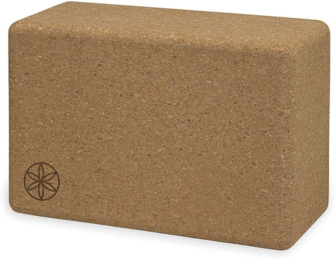 Gaiam Cork Yoga Brick Block
