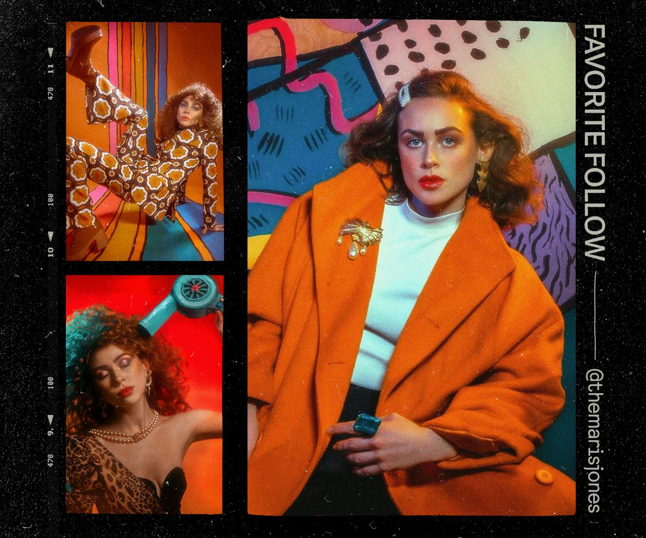 Red haired Instagram and TikTok content creator Maris Jones who uses social media as a creative caps...