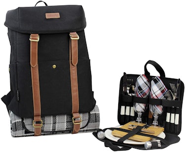 California Picnic All-in-One Picnic Backpack for 2 