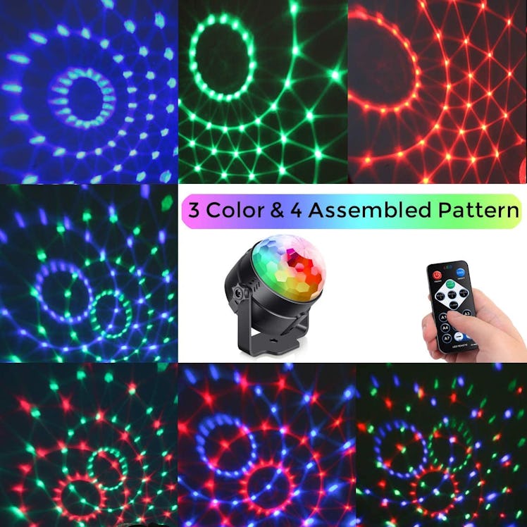 Luditek Sound-Activated Disco Lights 