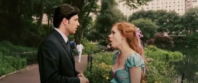 This is not your typical fairytale romance. 