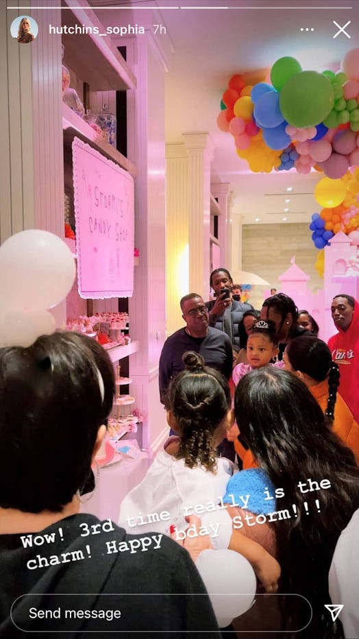 Photos Of Kylie Jenner's Party For Stormi's 3rd Birthday