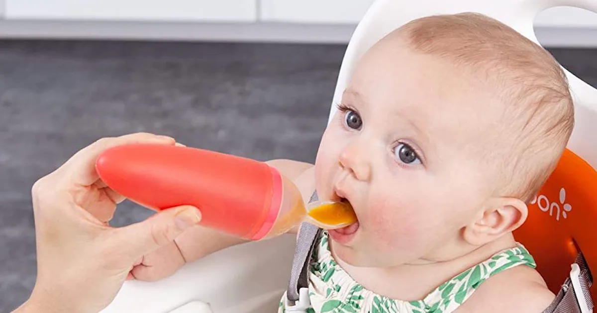 Infant Using Spoon The 8 Best Baby Spoons
