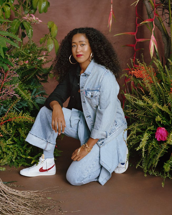 Naomi Osaka for the Levi's Beauty of Becoming campaign.