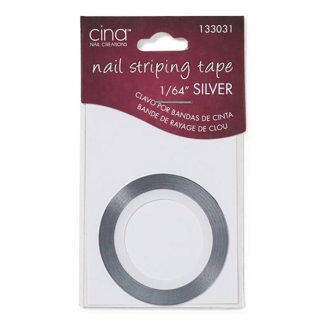 Silver Nail Striping Masking Tape