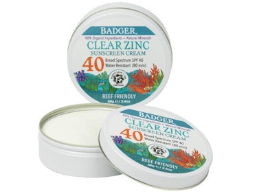 Badger SPF 40 Clear Zinc Sport Sunscreen 