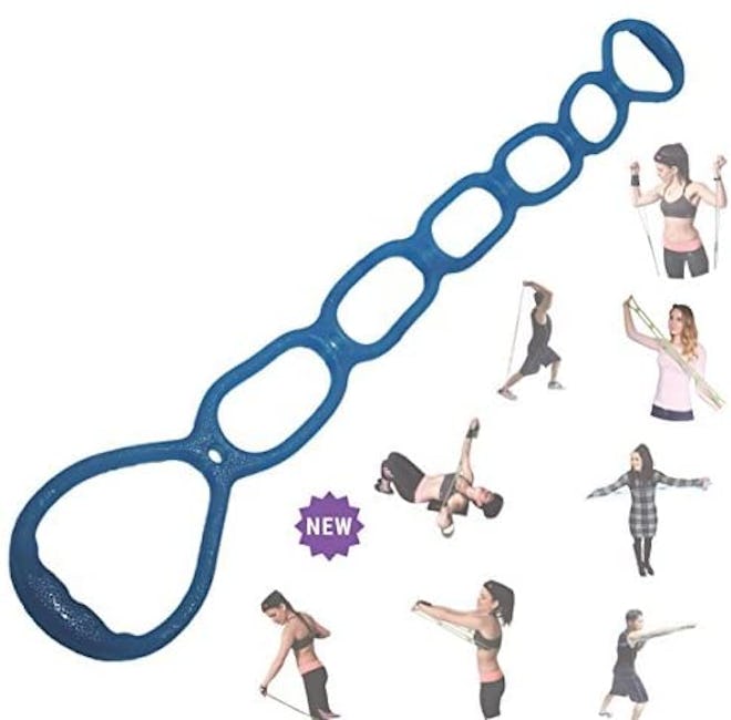 FOMI 7-Ring Stretch and Resistance Exercise Band