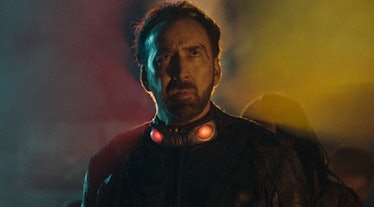 Nicolas Cage in Prisoners of the Ghostland.