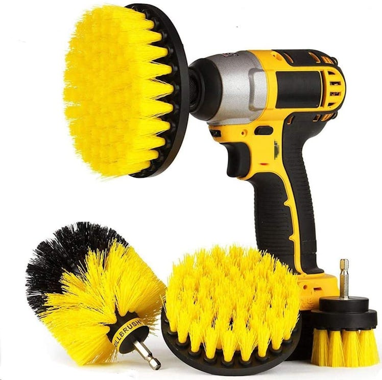 FOXCESD Drill Brush Attachments (4-Pack)
